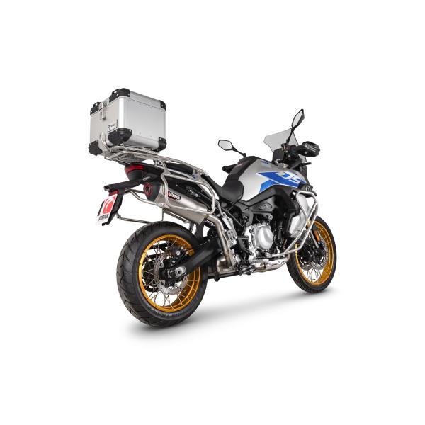 Scorpion Exhaust VOGE 900 DSX, EURO 5, 2024-CURRENT, TITANIUM SERKET PARALLEL 'BS AU 193a: 1990/T3' 